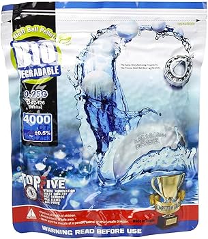 Amazon | G&G バイオBB弾 0.25g 1KG 4000shot ホワイト G-07-126